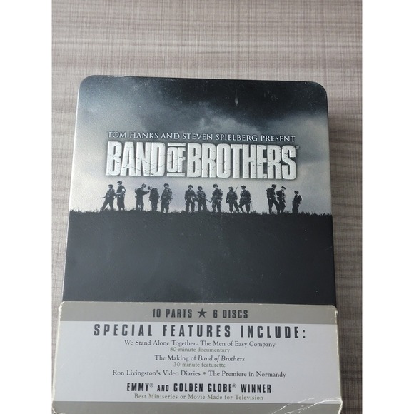 Other - Band of Brothers (DVD, 2002, 6-Disc Set) COMPLETE DVD SET NEAR MINT CONDITION!!!